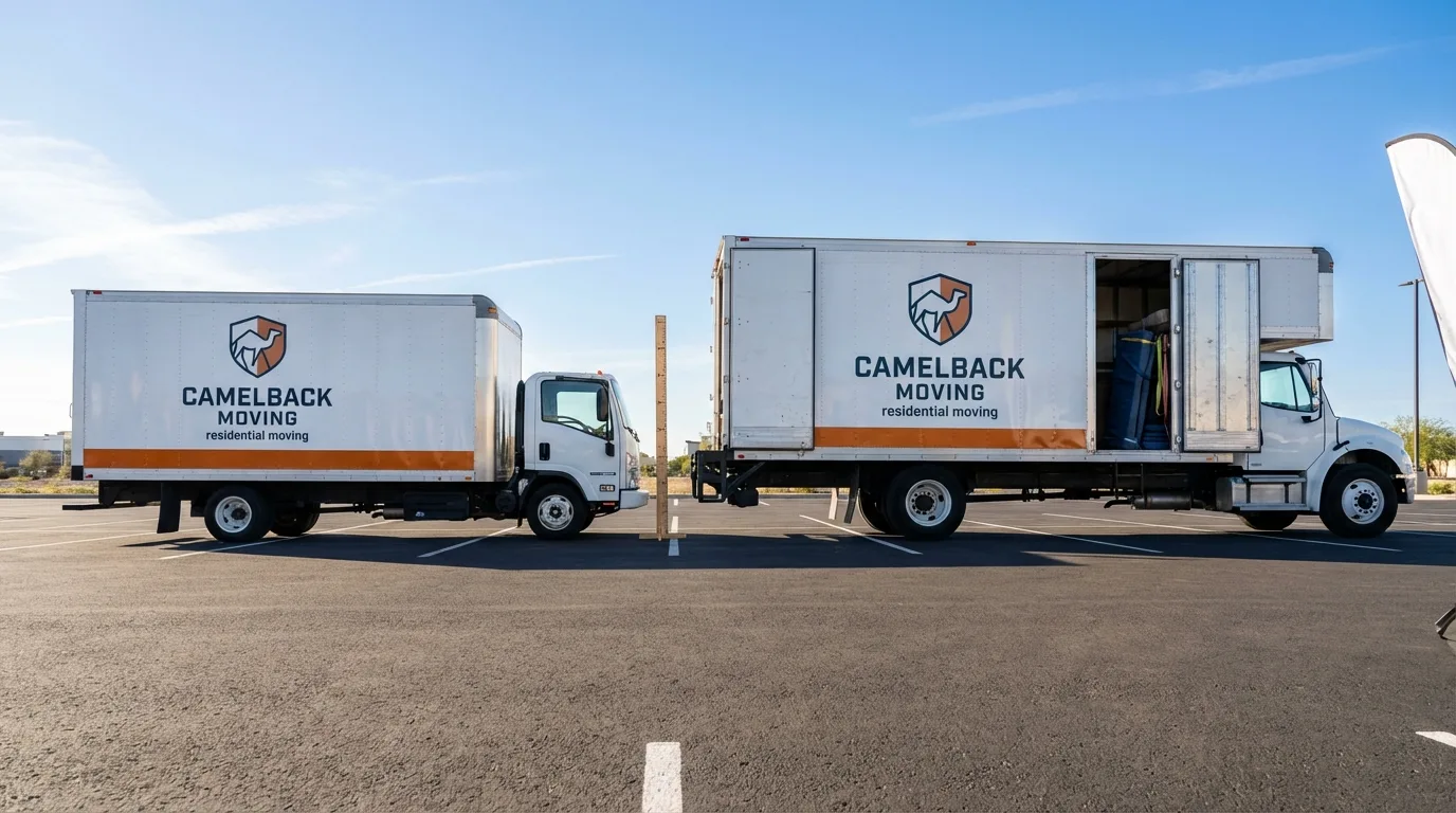 Moving truck size capacity guide in Gatlinburg